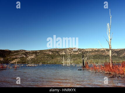 Lake Bellfield in den Grampians National Park Victoria in Australien. Stockfoto