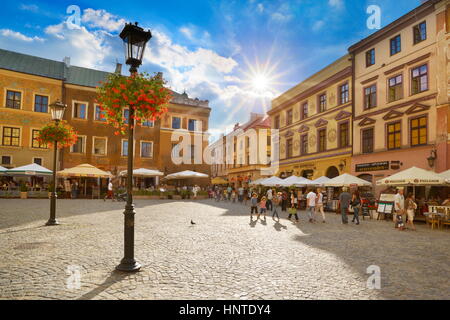 Lublin, Altstädter Markt, Polen, Europa Stockfoto