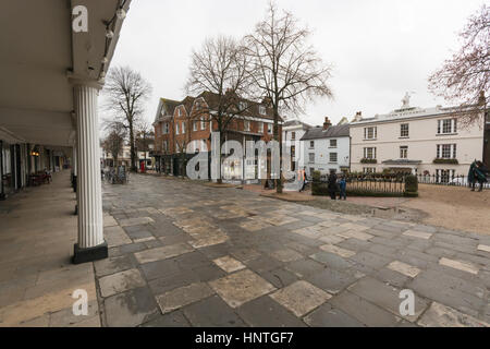 Die Pantiles im Royal Tunbidge Wells Stockfoto