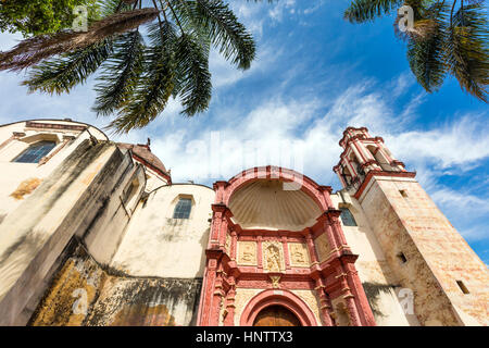 Stock Foto - Tercera Orden Kirche (1736), Cuernavaca, Morelos, Mexiko Zustand Stockfoto