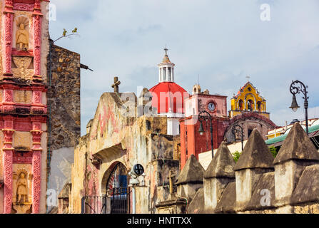 Stock Foto - Tercera Orden Kirche (1736), Cuernavaca, Morelos, Mexiko Zustand Stockfoto