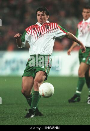 GARY SPEED WALES & EVERTON FC 18. November 1996 Stockfoto