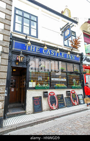 Castle Inn St. Ives Cornwall England UK Stockfoto