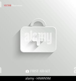 Erste-Hilfe. Medizinischen Kit Symbol - Vektor-Web-Illustration, leicht auf jedem Hintergrund einfügen Stock Vektor