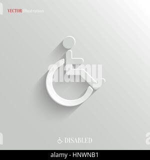 Deaktiviertes Symbol - Vektor-Web-Illustration, leicht in jeden beliebigen Hintergrund einfügen Stock Vektor