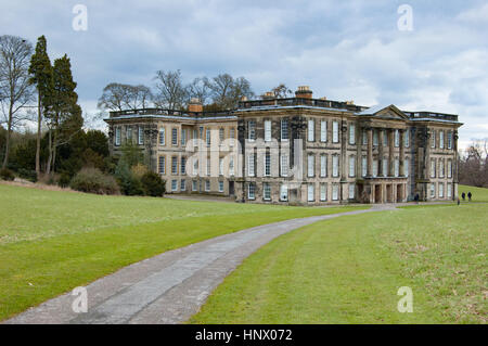 Calke Abbey Herrenhaus Stockfoto