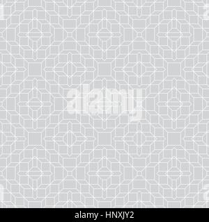 Nahtlose Muster. Stilvolle geometrische Textur mit wiederholten komplexen polygonalen Formen. Polygon. Monochrom. Hintergrund. Web. Vektor-illustration Stock Vektor