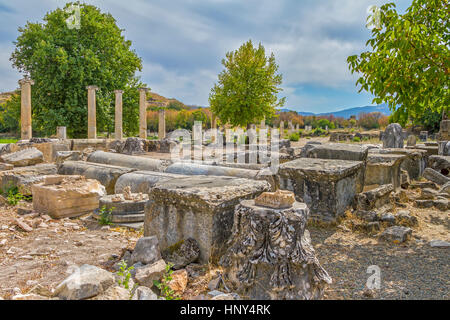 Die antike Stadt Aphrodisias, Anatolien Türkei Stockfoto