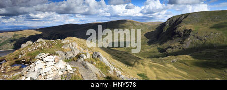 Sommer, Riggindale-Tal in der Nähe von Haweswater Stausee, Lake District National Park, Cumbria, England, UK Stockfoto