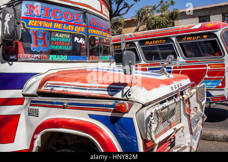 Straßenszene, Markt La Cancha, Cochabamba, Bolivien Stockfoto