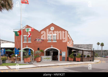 Bone Fish Bar and Grill Royal Naval Dockyard Bermuda Stockfoto