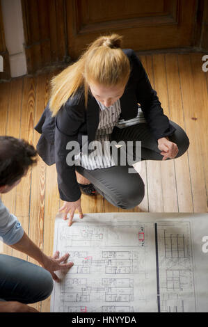 Designer-Zusammenarbeit Stockfoto