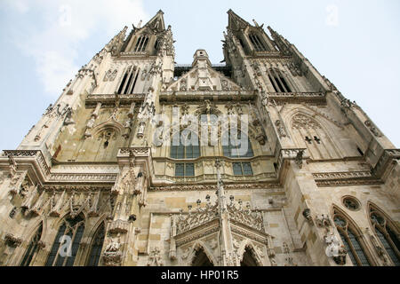 Regensburger Dom in Deutschland Stockfoto