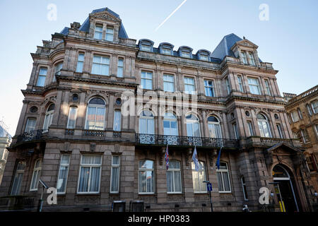 die korinthischen Grand Doubletree Hotel und Spa Liverpool uk ehemaligen städtischen Nebengebäude und konservative Clubgebäude Stockfoto