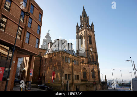 unserer lieben Frau und St. Nikolaus Kirche Liverpool City centre uk Stockfoto