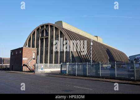 Tate und Lyle Zucker Silo Aufbau Liverpool uk Stockfoto