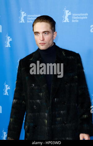 Berlin, Deutschland, 14. Februar 2017. Robert Pattinson besucht die Premiere von 'The Lost City Of Z' 67. Berlinale International Film Festival, Berli Stockfoto