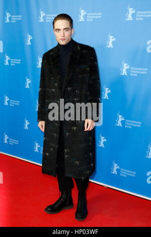 Berlin, Deutschland, 14. Februar 2017. Robert Pattinson besucht die Premiere von 'The Lost City Of Z' 67. Berlinale International Film Festival, Berli Stockfoto