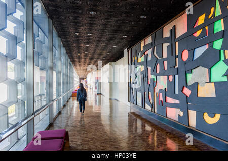 Nationalmuseum für Anthropologie, Museo Nacional de Antropologia, Mexico City, Mexiko Stockfoto