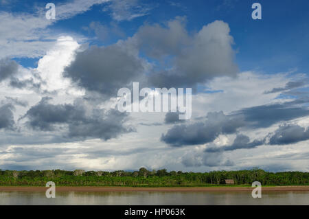 Peru, peruanische Amazonas-Landschaft. Foto vorhanden Maranon Fluß Stockfoto