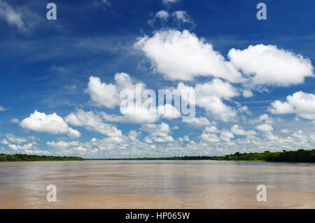 Peru, peruanische Amazonas-Landschaft. Foto vorhanden Maranon Fluß Stockfoto