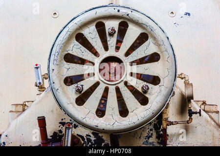 Dampf-Geneator, Dampfturbine, Seattle, WA, Georgetown Steam Plant, ein National Historic Landmark in Seattle, WA, USA Stockfoto
