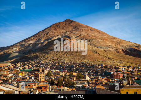 Potosi und Cerro Rico, Bolivien Stockfoto