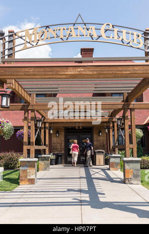 Montana-Club-Lounge-Restaurant und Casino, Missoula, Montana, USA Stockfoto