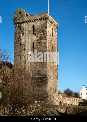 Alte St Leibeigenen Pfarrei Kirche Turm Dysart Fife Schottland Stockfoto