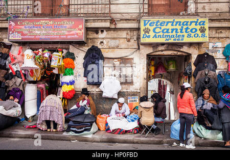 Mercado Rodriguez (Rodriguez-Markt), La Paz, Bolivien Stockfoto