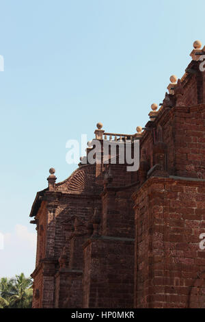 Basilica von Bom Jesus, Velha Goa Stockfoto