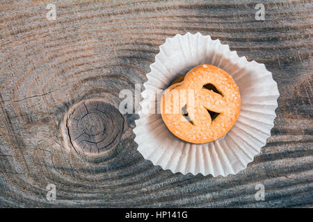 Dänische Butterplätzchen Stockfoto