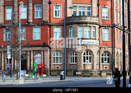 Universität von Liverpool, aufbauend auf Mount Pleasant Liverpool Merseyside Vereinigtes Königreich Stockfoto