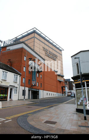 Hanley, Stoke City Centre, Staffordshire. 17. Februar 2017. Stockfoto