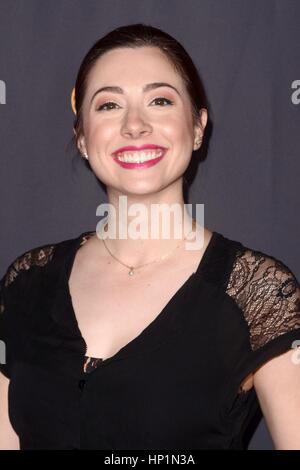 North Hollywood, CA. 16. Februar 2017. Rachel Grate im Ankunftsbereich für Television Academy WHOSE DANCE IS IT ANYWAY? Veranstaltung, Television Academy Saban Media Center, North Hollywood, CA 16. Februar 2017. Bildnachweis: Priscilla Grant/Everett Collection/Alamy Live-Nachrichten Stockfoto