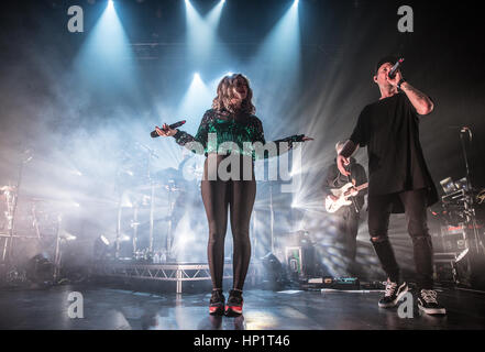 Bournemouth, UK. 17. Februar 2017. Wilkinson live bei O2 Academy Bournemouth. Bildnachweis: Charlie Raven/Alamy Live-Nachrichten Stockfoto