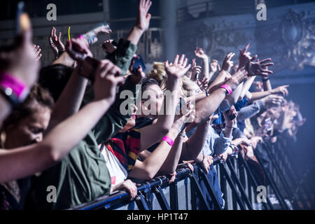 Bournemouth, UK. 17. Februar 2017. Wilkinson live bei O2 Academy Bournemouth. Bildnachweis: Charlie Raven/Alamy Live-Nachrichten Stockfoto