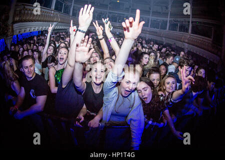 Bournemouth, UK. 17. Februar 2017. Wilkinson live bei O2 Academy Bournemouth. Bildnachweis: Charlie Raven/Alamy Live-Nachrichten Stockfoto