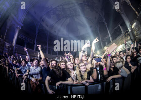 Bournemouth, UK. 17. Februar 2017. Wilkinson live bei O2 Academy Bournemouth. Bildnachweis: Charlie Raven/Alamy Live-Nachrichten Stockfoto