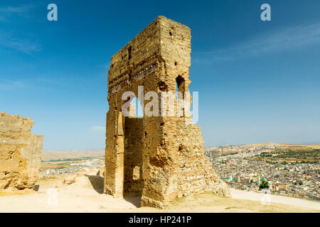 Ansicht von Fez, Marokko Stockfoto