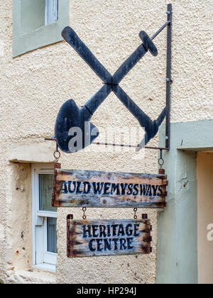 Auld Wemyss Ways Heritage Centre in West Wemyss Fife Scotland Stockfoto