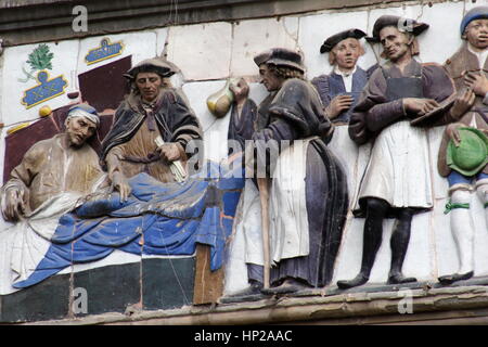 Ospedale del Ceppo, Pistoia, Toskana, Italien Stockfoto