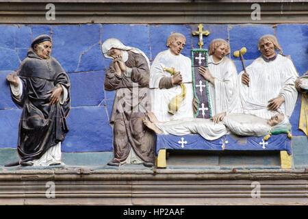 Ospedale del Ceppo, Pistoia, Toskana, Italien Stockfoto