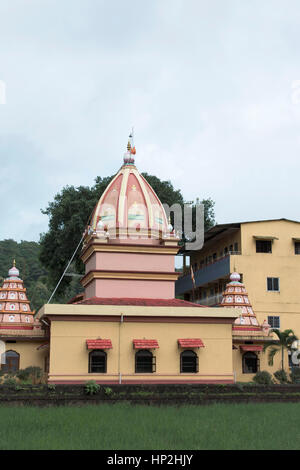 Durga Devi Mandir, Guhagar, Konkan, Maharashtra, Indien Stockfoto