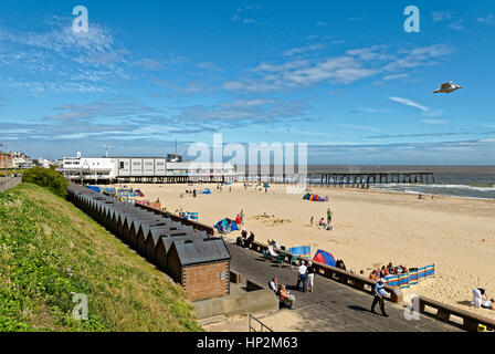 Claremont Pier, Lowestoft, Suffolk, Großbritannien. Stockfoto