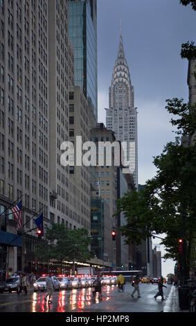 Chrysler Gebäude in 42 Nd Street, New York City, USA Stockfoto