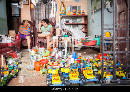 Bazar-Shop in Cardenas Straße, Centro Habana Bezirk, La Habana, Kuba Stockfoto