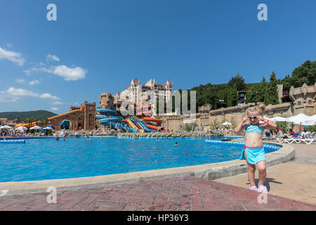 Stock Foto - Royal Castle Hotel in Elenite, Bulgarien Stockfoto