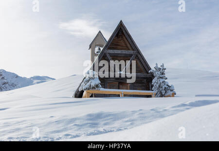 Stock Foto - Dolomiten Winter Italien Stockfoto