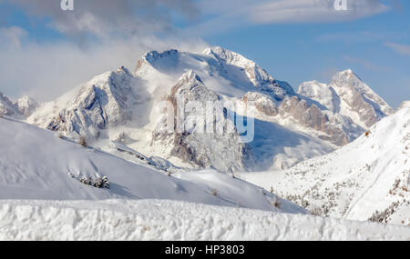 Stock Foto - Dolomiten Winter Italien Stockfoto